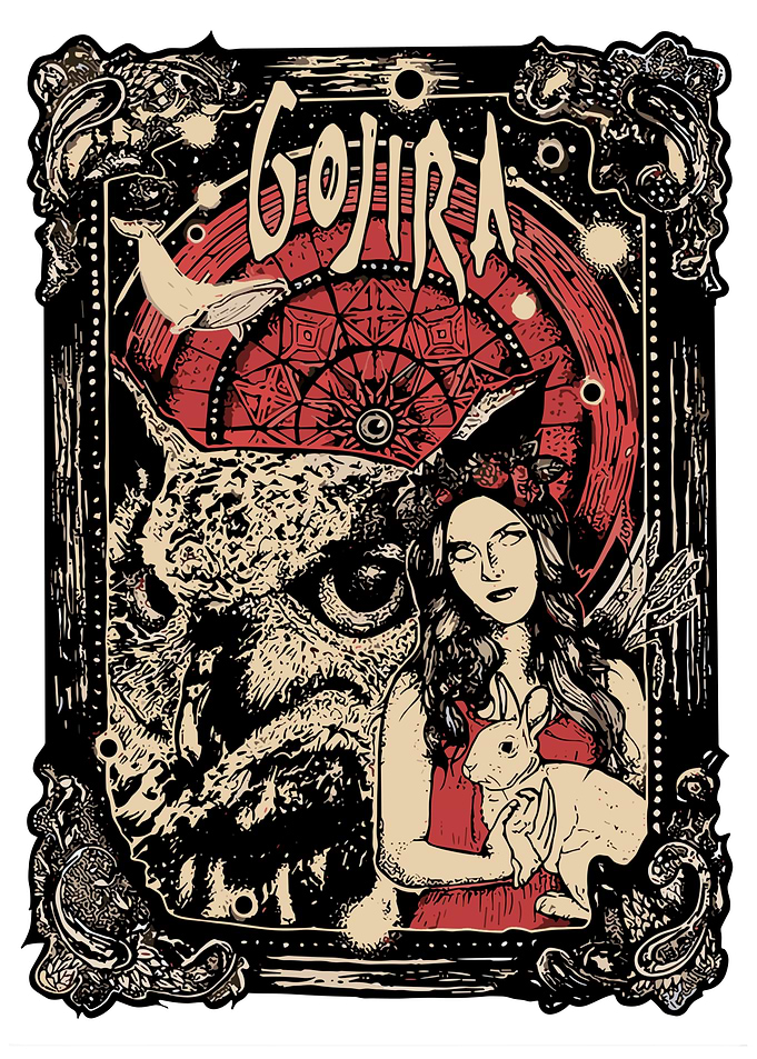 Gojira Band Art