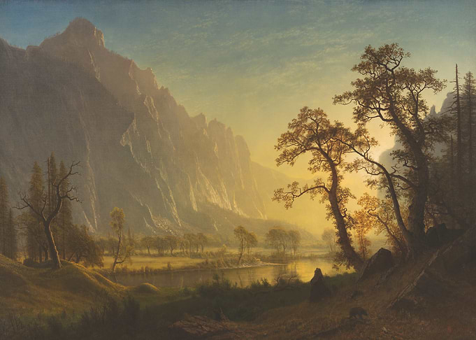 Sunrise, Yosemite Valley (1870)