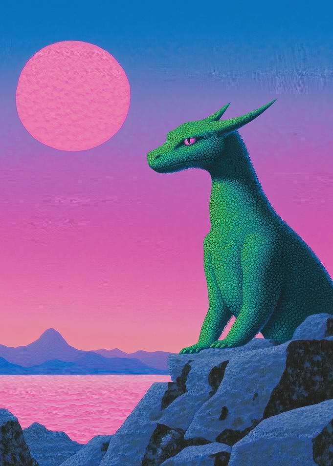 Green Dragon Sunset