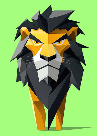 Cartoon Lion