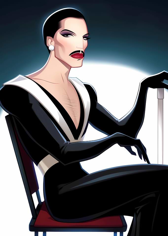 Freddie Mercury Illustration