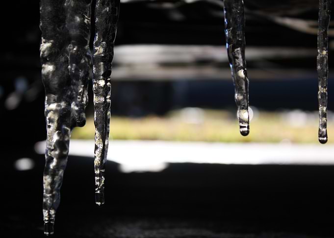 Icicle Close-Up