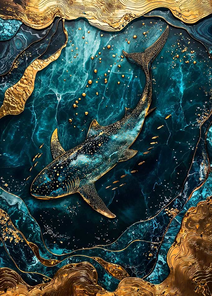 Eternal Wanderer Kintsugi Art