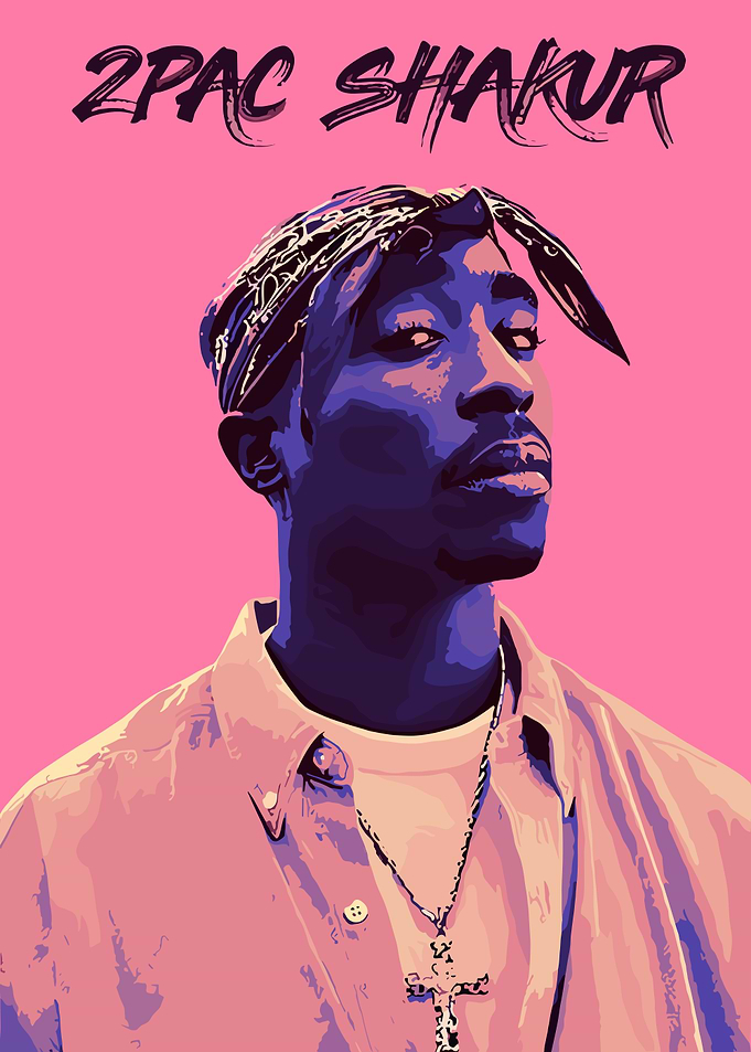 Tupac Shakur Portrait