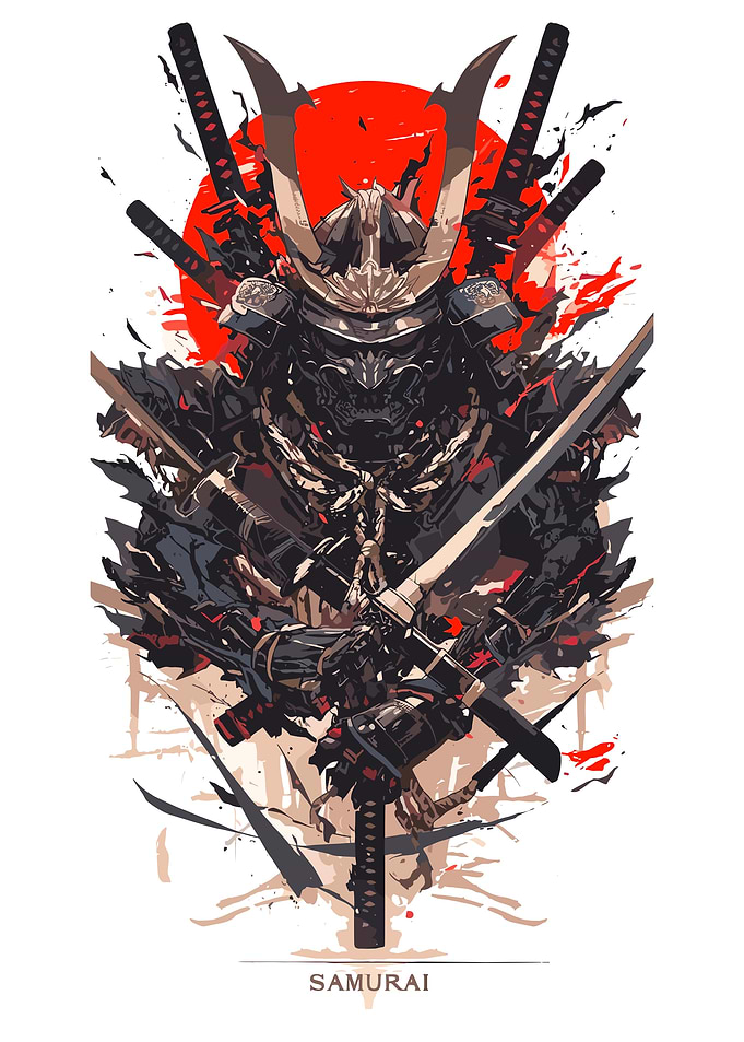 Samurai Warrior Art