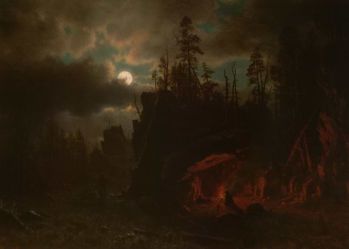 The Trappers' Camp (1861)