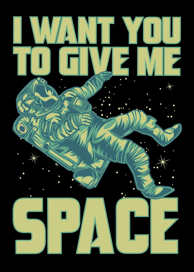 Space Astronaut Graphic