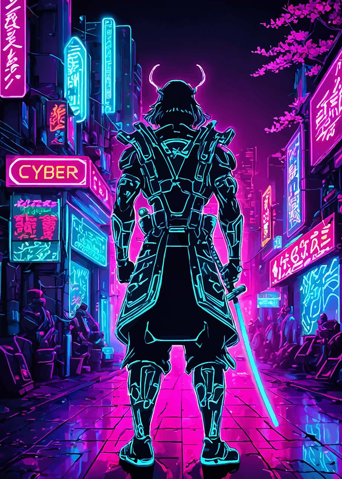 Futuristic Samurai