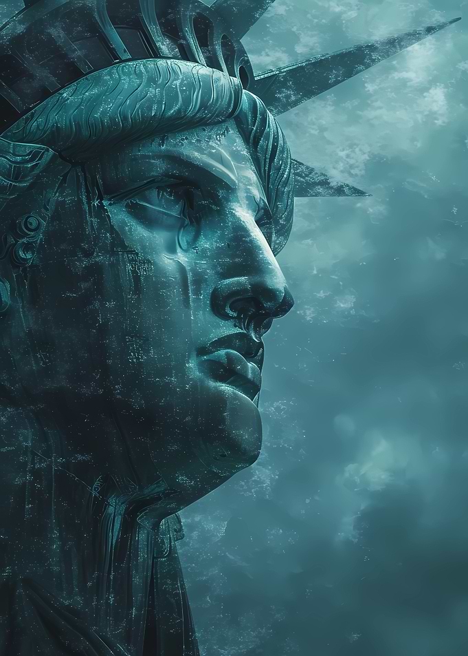 Statue of Liberty Weeping