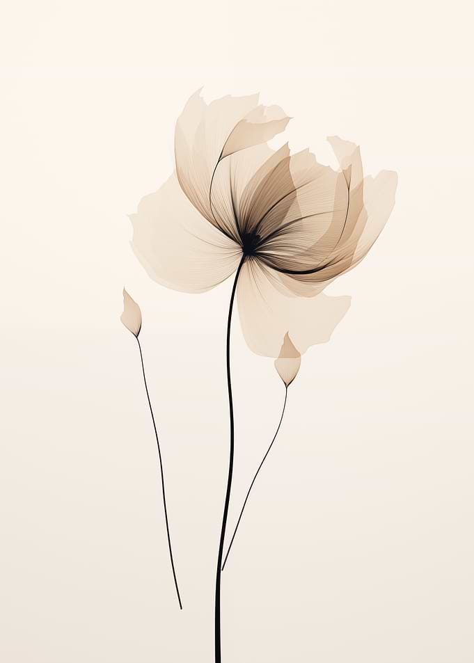 Abstract Floral Art