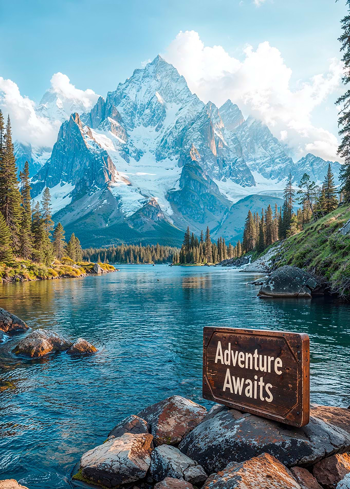Mountain Lake Adventure