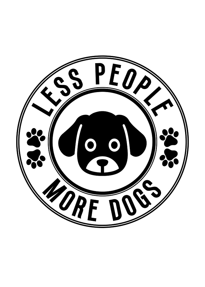 Less People More Dogs