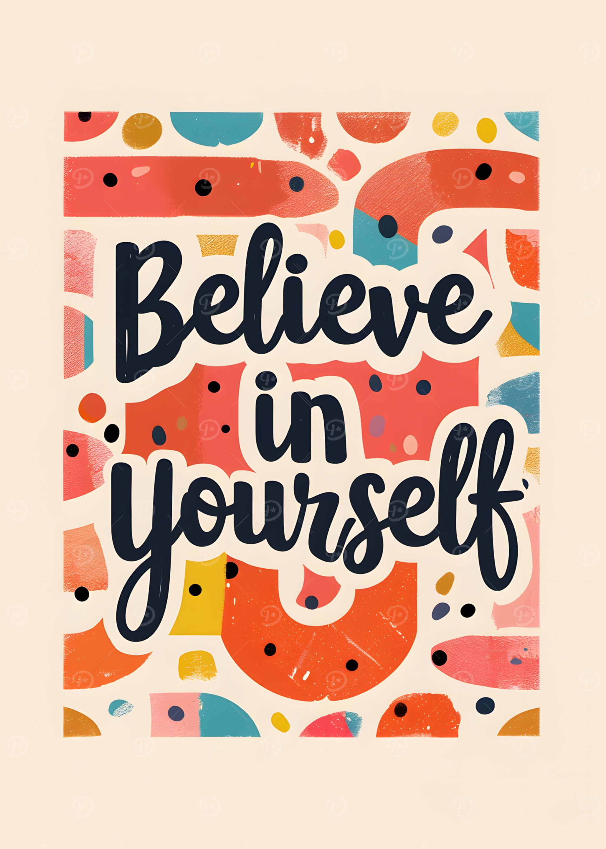 Believe in Yourself Poster