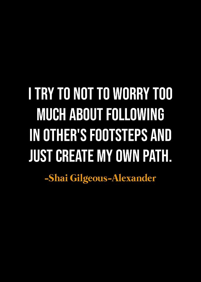 Create Your Own Path Quote