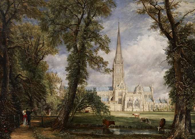 Salisbury Cathedral Landscape