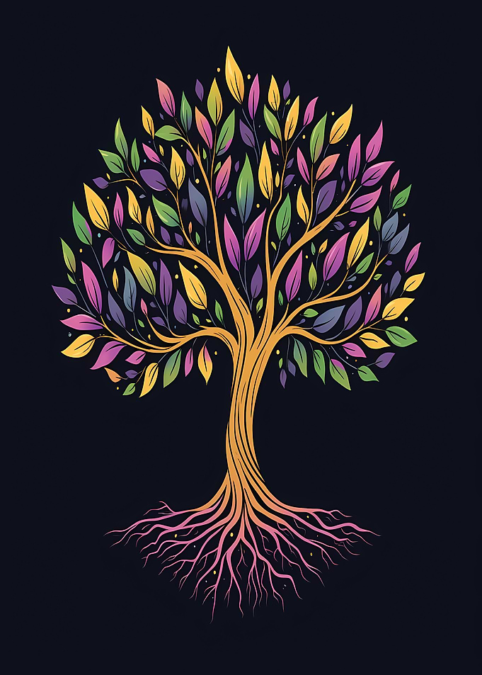 Colorful Tree of Life