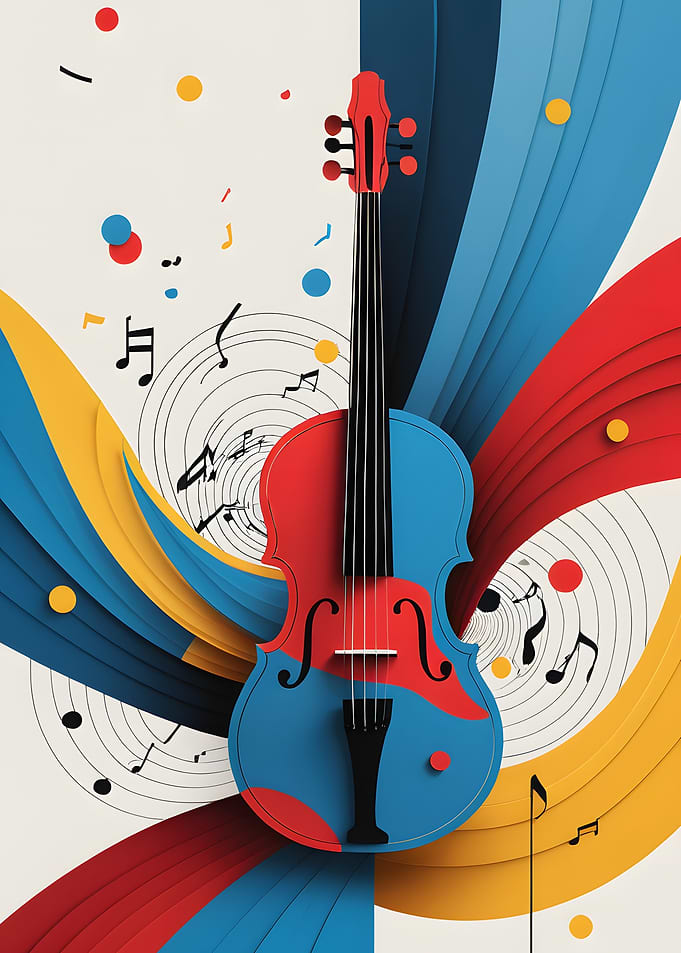 Violin Music Art