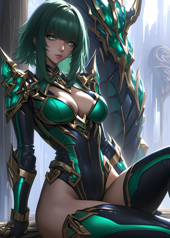 Emerald Armor Warrior