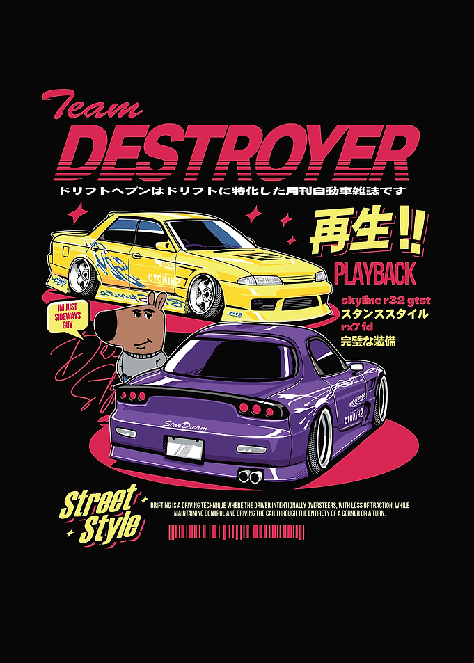 Team Destroyer Street Style