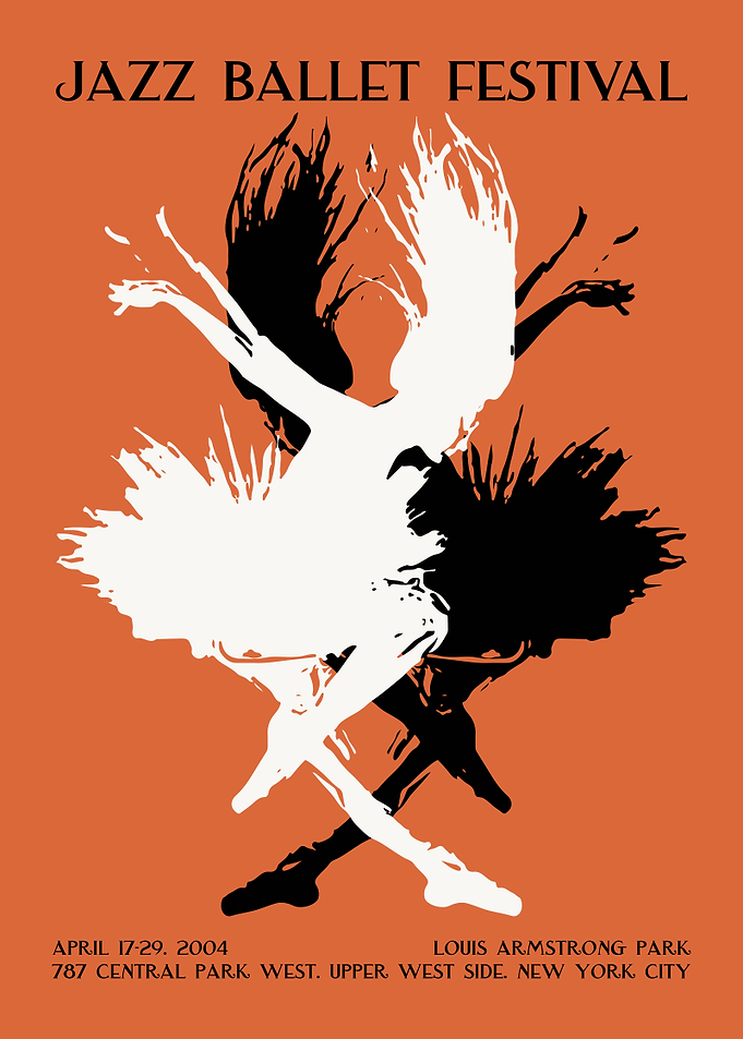 Jazz Ballet Festival Poster