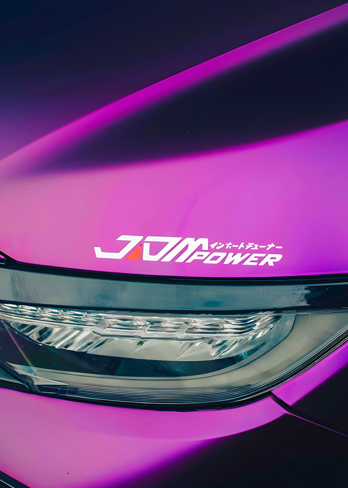 JDM Power Car Hood