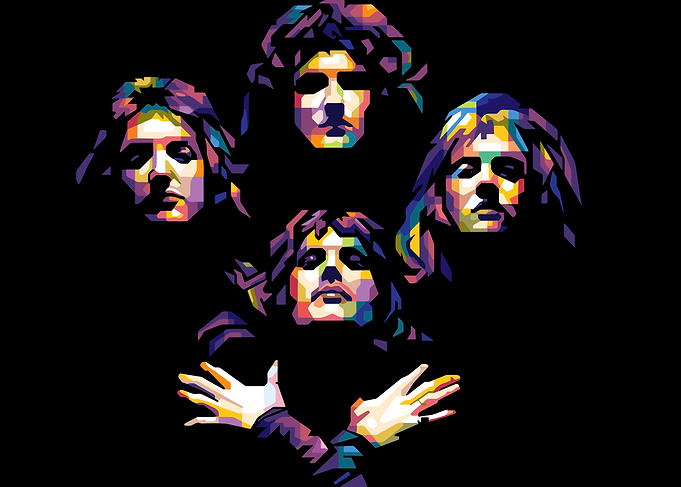 Queen Band Pop Art