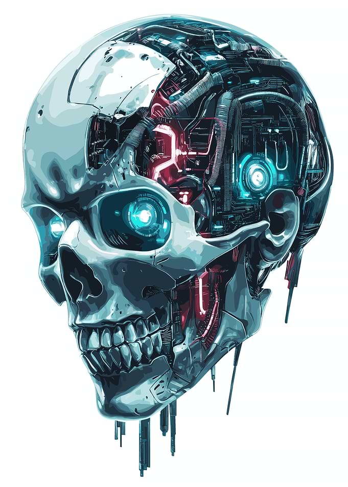 Cybernetic Skull