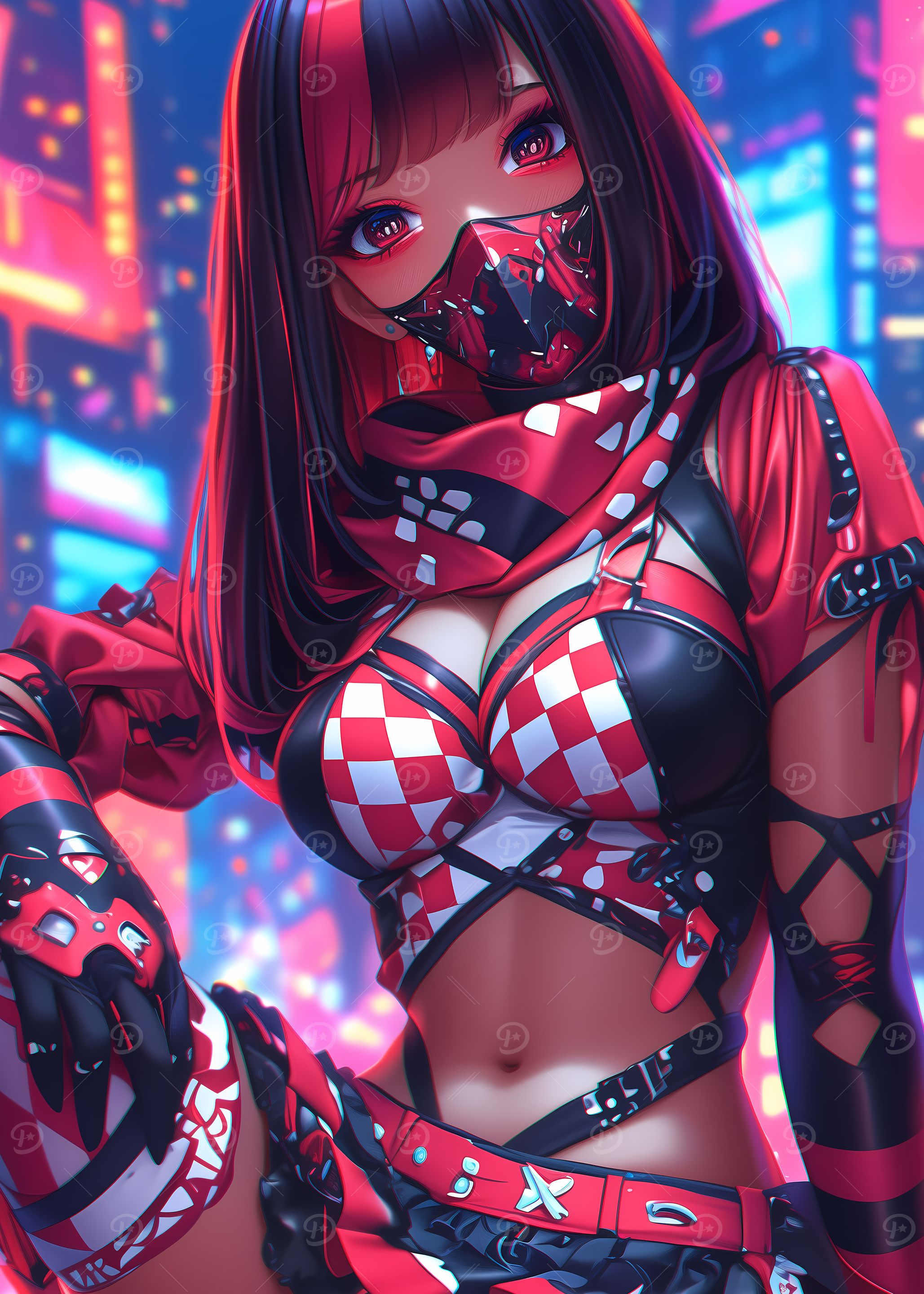 Cyberpunk Anime Girl
