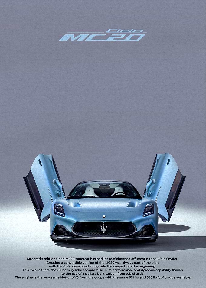 Maserati MC20 Cielo Spyder