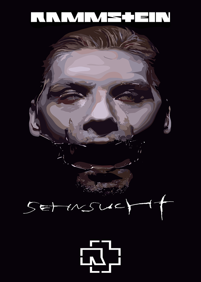 Rammstein Sehnsucht Album Cover