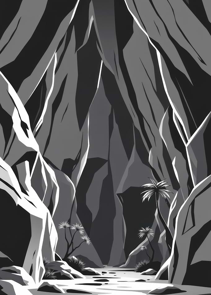 Black and White Canyon