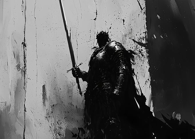 Dark Knight Silhouette