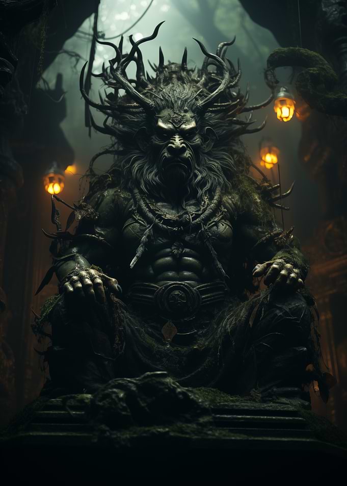 Forest Guardian Statue