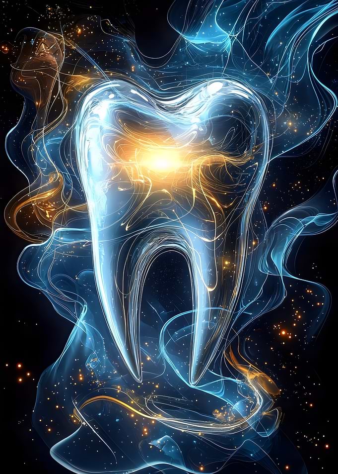 Cosmic Tooth Glow