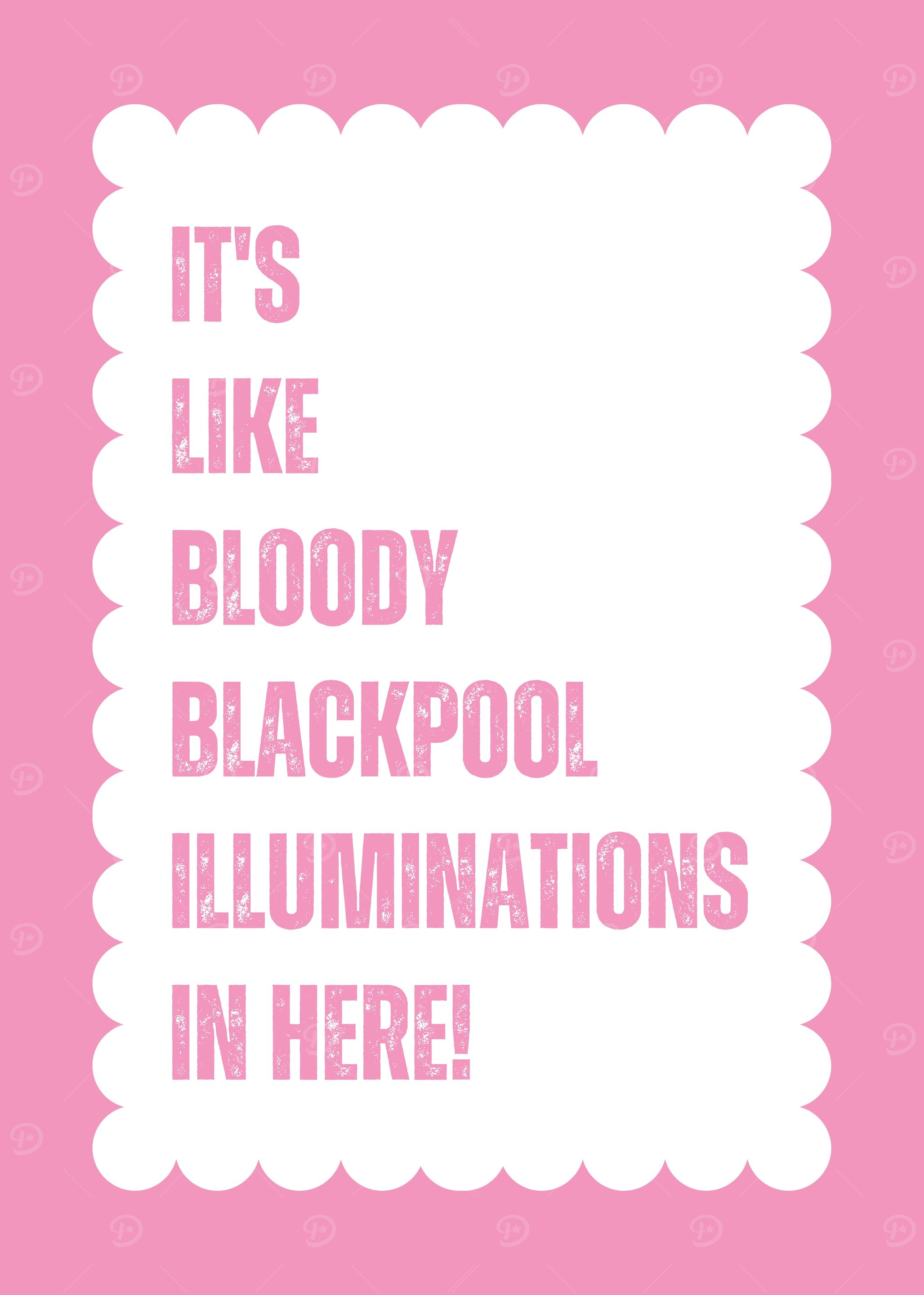Blackpool Illuminations Quote