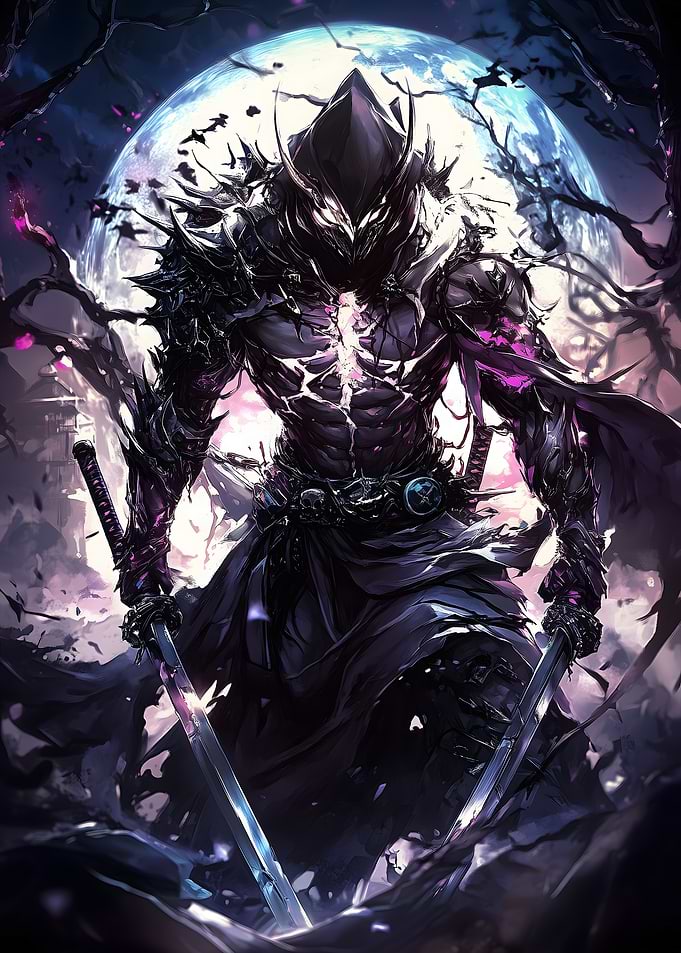 Dark Samurai Warrior