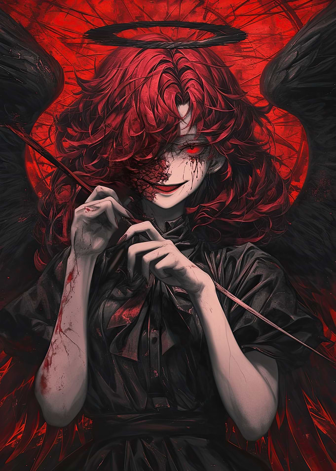 Bloody Fallen Angel