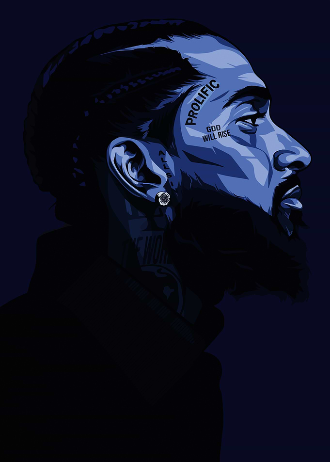 Nipsey Hussle Portrait