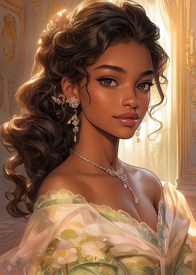 Elegant Woman Portrait