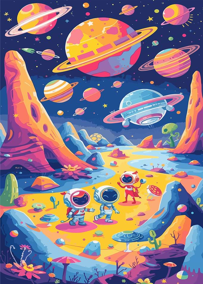 Fun And Friendly Cosmic Explorers