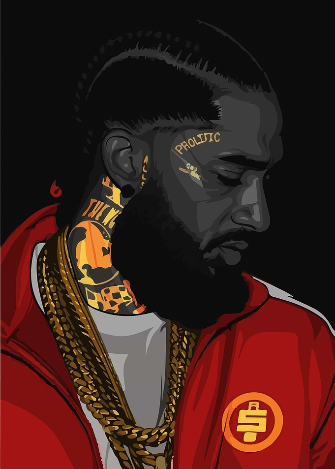 Nipsey Hussle Portrait