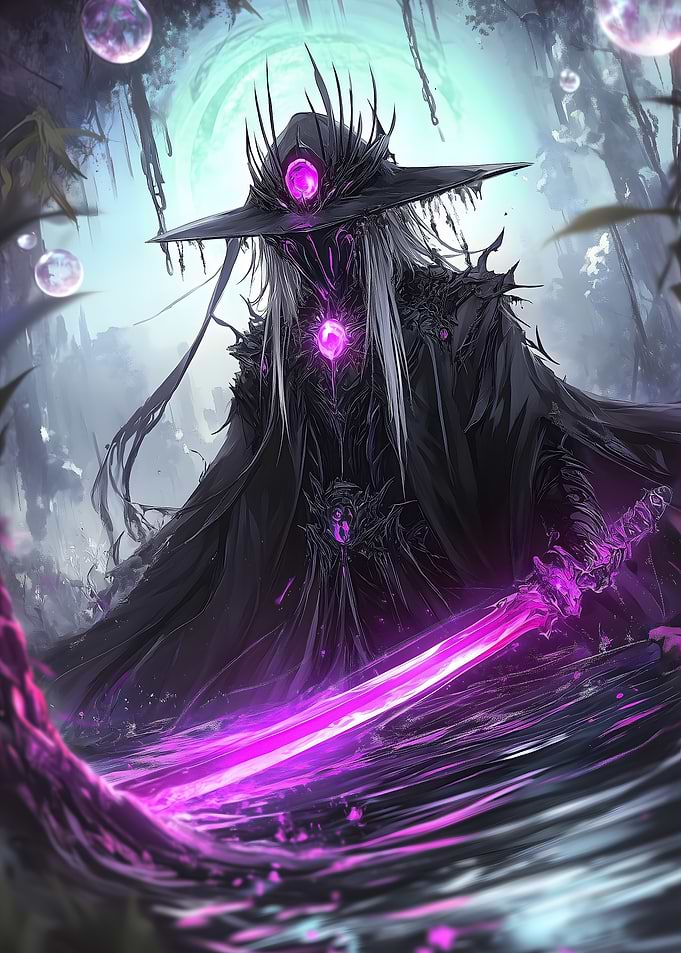 Dark Purple Samurai