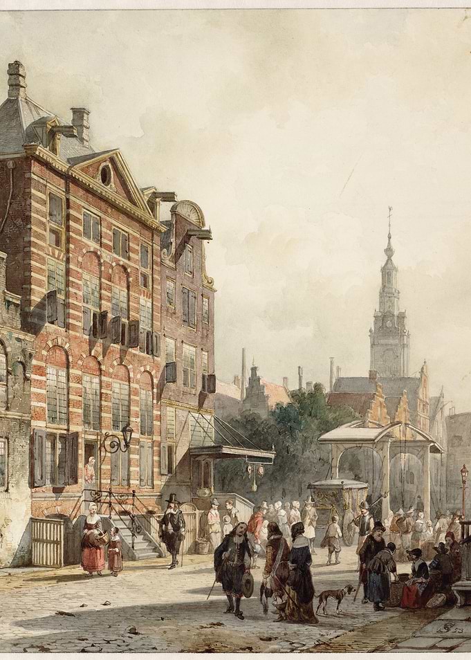 Dutch Street Scene