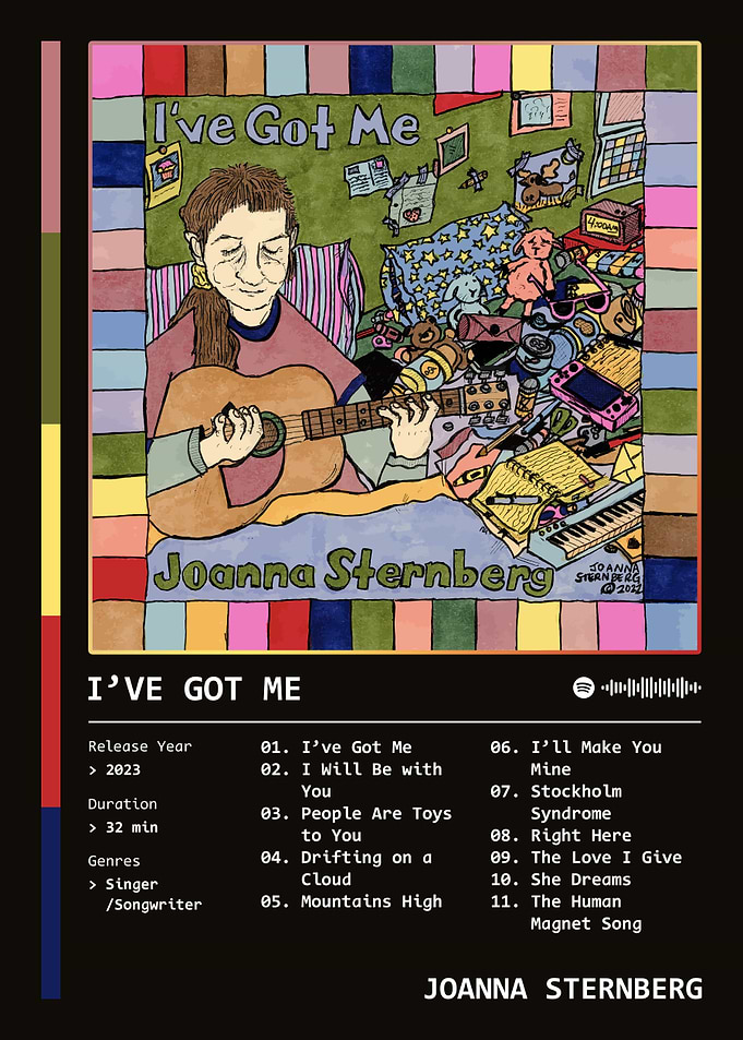 I've Got Me (2023) Album by Joanna Sternberg