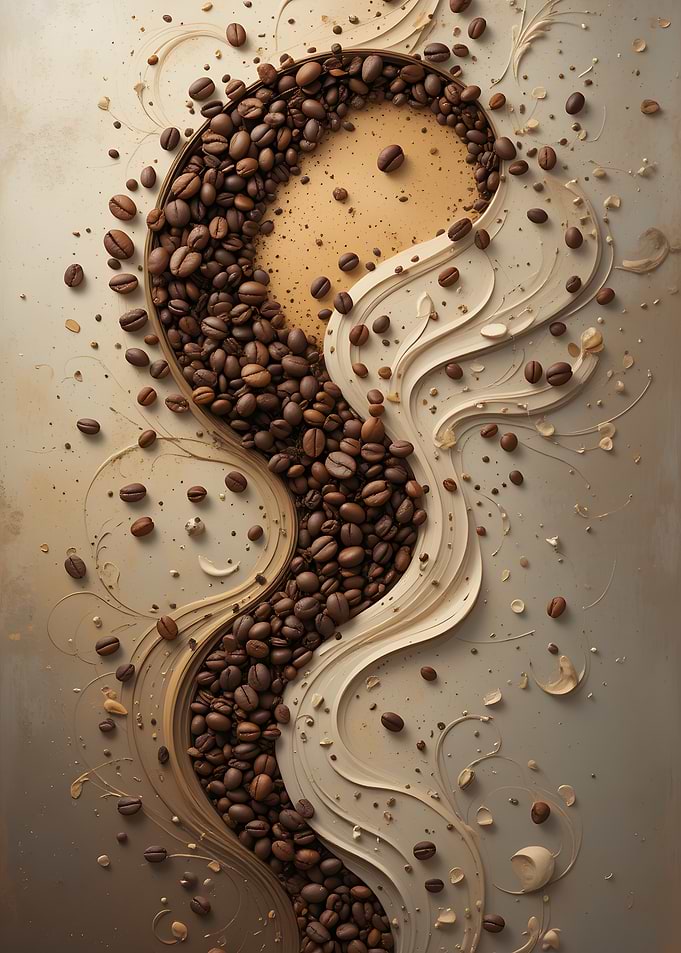 Coffee Bean Swirl