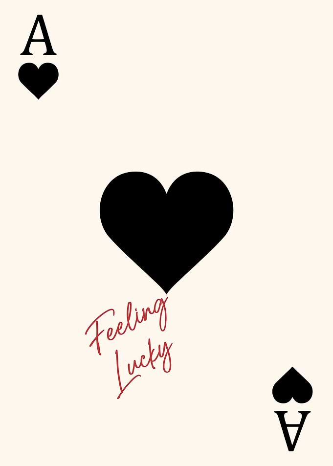 Ace of Hearts Feeling Lucky