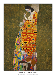 Hope II by Gustav Klimt