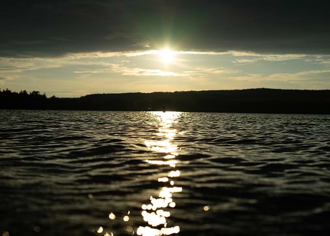 Sunset Over Water