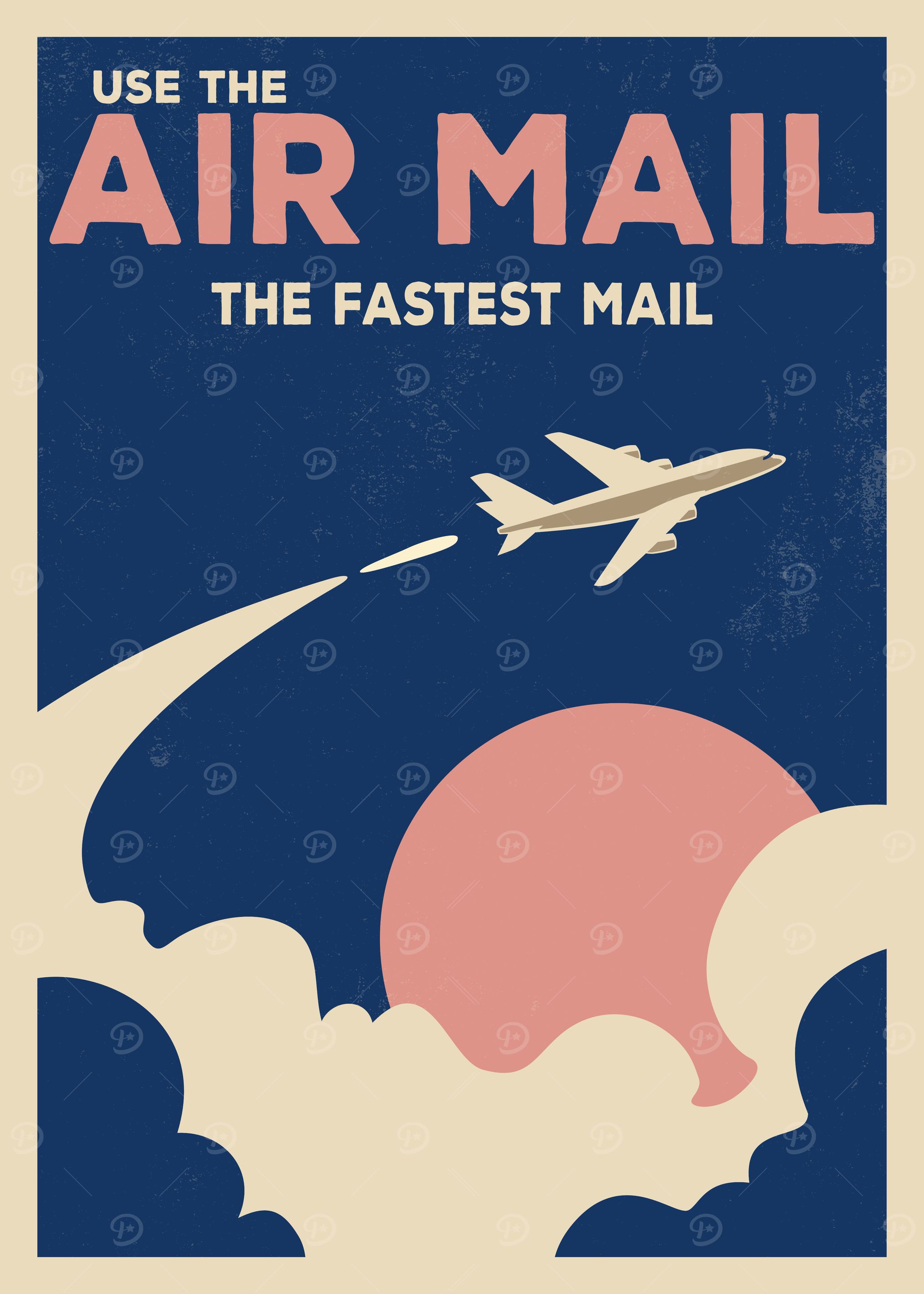 Air Mail Poster