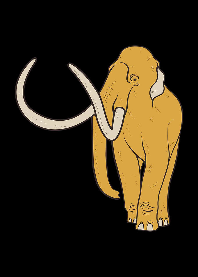 Cute Woolly Mammoth